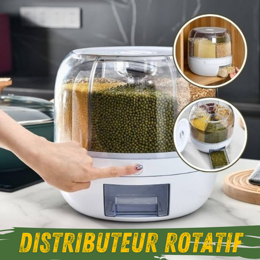 Distributeur Rotatif à 6 Compartiments
