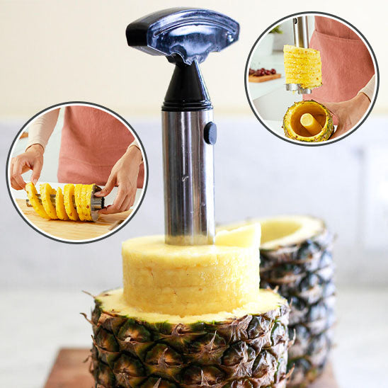 Coupe Ananas en Acier Inoxydable