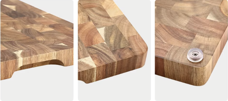 Planche à découper double face en bois d'Acacia