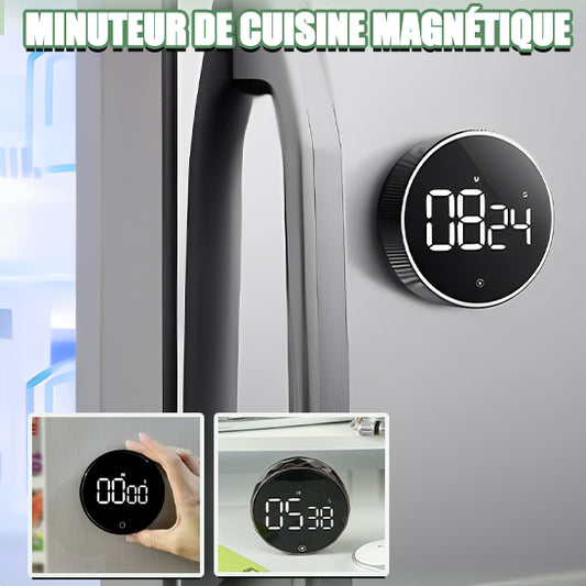 Minuteur de cuisine magétique