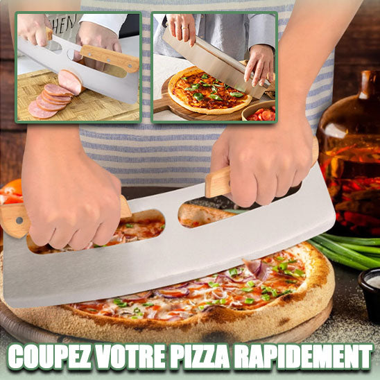 Trancheur de Pizza 14 Pouces à Bascule