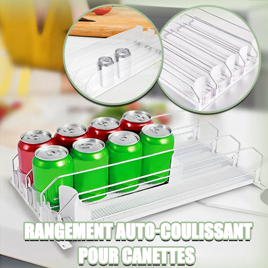 Distributeur de boissons auto-poussant pour réfrigérateur