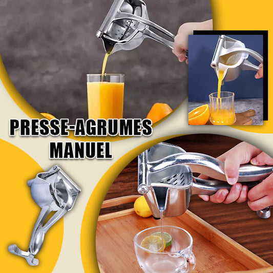 Presse-agrumes manuel en Aluminium